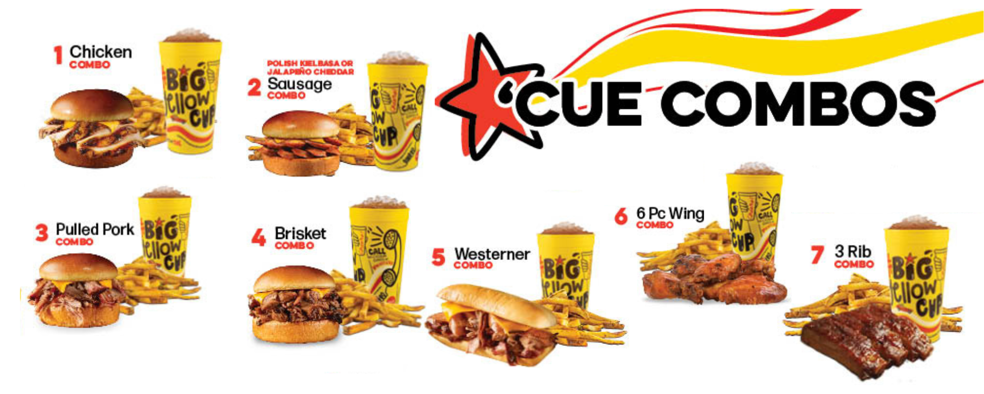 Make it a meal! 'Cue Combos just for you.